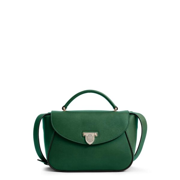 arlyon Blenheim Mini Green Leather Handbag – Limited Edition Kentucky Style